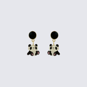 Mini Panda Earrings