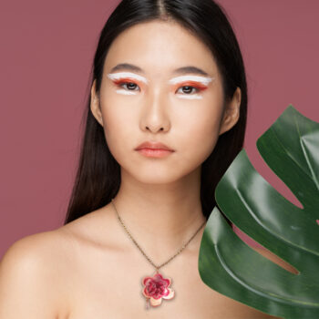 wearing orchid_