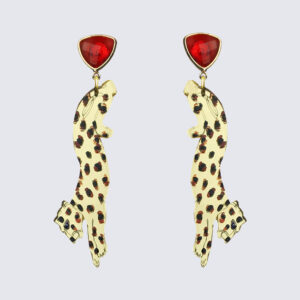 Leopard Friends earrings