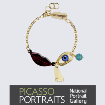 NPG #Picasso eye and lips bracelet_