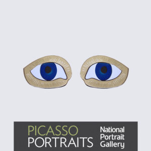 NPG #Picasso eye stud pendientes