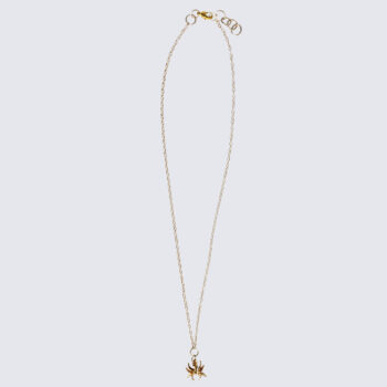 Collar ARAÑA dorado FRONT